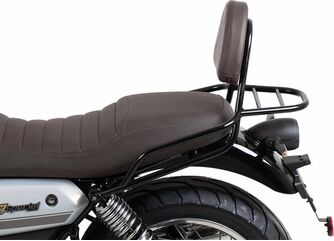 Hepco & Becker シシバー ウィズ リアラック ブラック/ブラウン Moto Guzzi V7 Stone Special Edition (850ccm) (2022-2023) | 611558 01 01