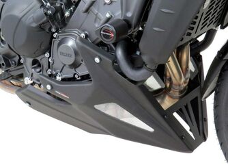 Powerbronze ベリーパン YAMAHA MT-09 21/TRACER 9 21/TRACER 9 GT 21/ブラック-シルバーメッシュ | 320-Y128-603