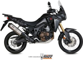 MIVV / ミヴOVAL スリップ オン チタン キャップ付き for HONDA CRF 1000 L AFRICA TWIN (2016) | H.059.LNC