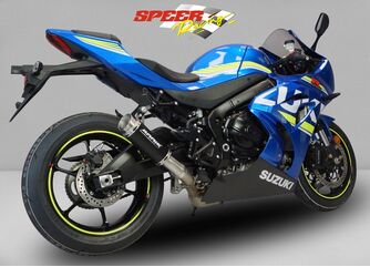 Bodis (ボディス) GPC-RS II スリップオンマフラー ステンレスブラック | SGSXR1000-130