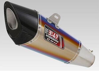 YOSHIMURA / ヨシムラ JMCA スリップオン R-11 Single Exit GSX250R (STB) - チタン ブルー カバー | 110-139-5E80B