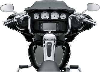 Harley-Davidson Batwing Color-Matched Inner Fairing Kit - Fits '14-Later - Street Glide - Vivid Black | 57000389DH