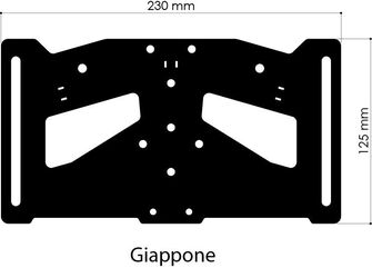 Valtermoto / バルターモト KING ナンバープレートサポート | PRTR016 NL 00