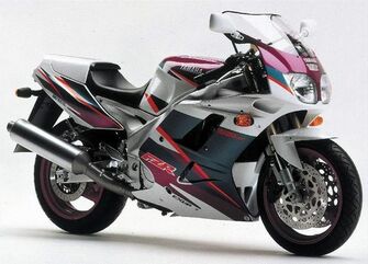 Powerbronze / パワーブロンズ スタンダードスクリーン フロストステルスグレー YAMAHA FZR1000 EX-UP, 94-96 | 410-Y137-019