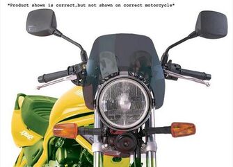 Powerbronze / パワーブロンズ ライトスクリーン ダークティント HONDA CB600 HORNET, 98-06 ,CB900 HORNET, 02+ F4 スクリーン (290 MM) | 430-U117A-002