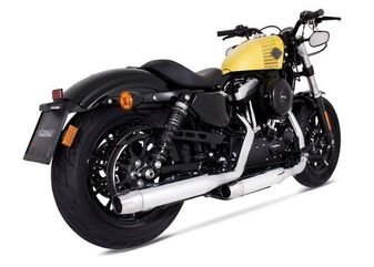 REMUS / レムス 2x CUSTOM マフラー（キャタライザー、エンドキャップ無し） ステンレス Harley-Davidson (ハーレー) XL1200C Custom (17-) EU公道走行認可 | l 007152 210517