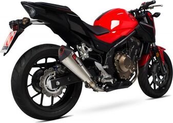 Scorpion / スコーピオンエキゾースト Serket スリップオン ステンレススリーブ eマーク Honda CB 500 F/X 16-Current 2016 - 2018 | RHA176SEO