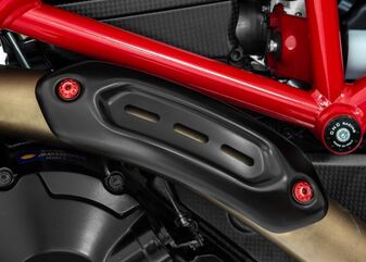 CNC Racing / シーエヌシーレーシング Screws Heat Shield Exhaust Ducati Hypermotard/Hyperstrada 821/939, レッド | KV318R