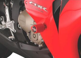 Powerbronze / パワーブロンズ バジェットクラッシュポストセット (クラッシュバー), ブルー HONDA CBR1000RR, 08-11 (DRILL フェアリング) | 513-H119-008