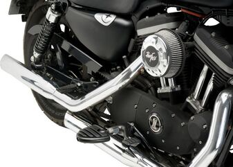 CustomAcces / カスタムアクセス DELTA-S PLATFORM SET FOR HONDA CMX 500/1100 REBEL, BLACK | PU0005N