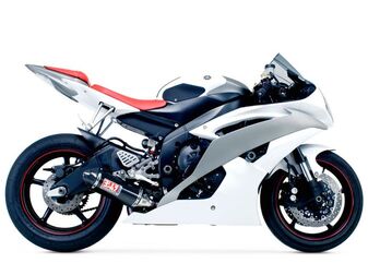 Yoshimura / ヨシムラ USA YZF-R6V 06-16 TRC Stainless Slip-On Exhaust, W/ Carbon Fiber Muffler | 1362272