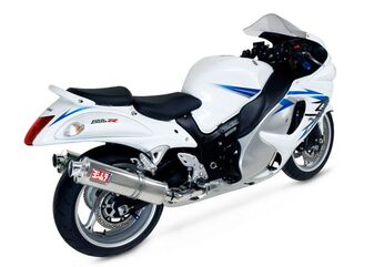 Yoshimura / ヨシムラ USA Hayabusa 08-20 RS-3 Stainless Slip-On Exhaust, W/ Stainless Mufflers | 1121255