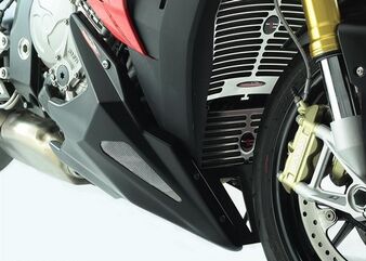 Powerbronze / パワーブロンズ ベリーパン ホワイト-シルバーメッシュ BMW S1000R, 14-19, S1000XR, 15-19 | 320-B101-604