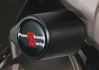 Powerbronze / パワーブロンズ バジェットクラッシュポストセット (クラッシュバー), アンバー YAMAHA FZ-6,FZ-6 FAZER, 04-09 WITHOUT ロワー | 513-Y102-007