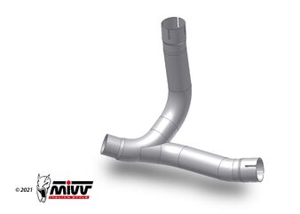 MIVV / ミヴマフラー No-Kat Pipe Stainless Steel | D.048.C1