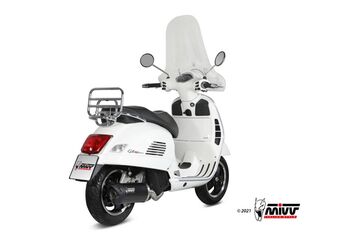 MIVV / ミヴマフラー Mover Black Painted Stainless Steel Exhaust | MV.PG.0004.LV