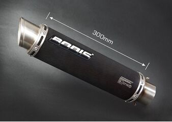 Bodis（ボディス）GP1 スリップオンマフラー EC approved ステンレスブラック for Ninja ZX-10R (08-10) | KZX10R-049