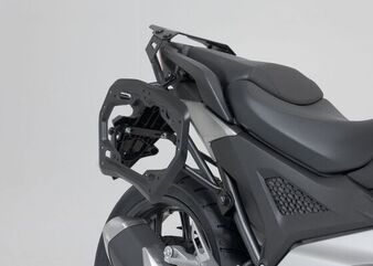 SW Motech DUSC hard case system. Black. 33/33L. Honda NC750X/XD (20-). | KFT.01.841.65000/B