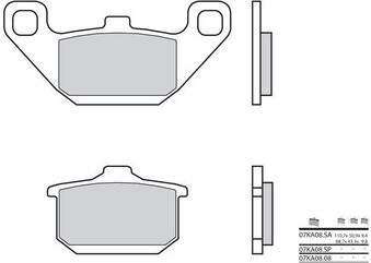 BREMBO / ブレンボ ブレーキパッド 07KA0808 オーガニック | 07KA0808