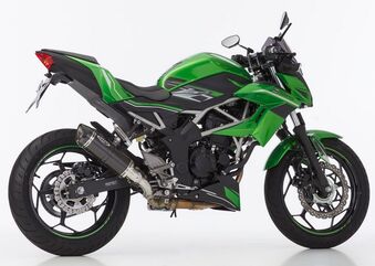 SHARK / シャークマフラー Street GP slip on exhaust (1-1) super short, Round | 840623