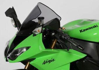 MRA / エムアールエー ZX 10 R 08-10 / ZX 6 R 636 09- - レーシングウインドシールド "R" 「全年式対応」 | 4025066117512