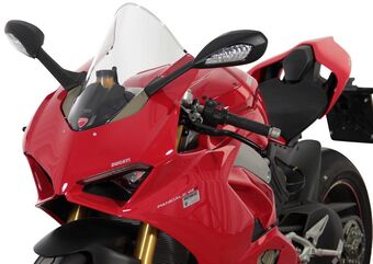 MRA / エムアールエー  PANIGALE V4 /S 18-19 V2 - レーシング ウインドスクリーン "R" 2018-2019 クリア | 4025066164981