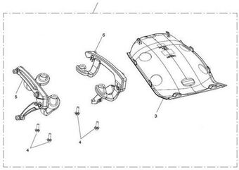 TRIUMPH / トライアンフ Undertray Mldg Machined | T2309199