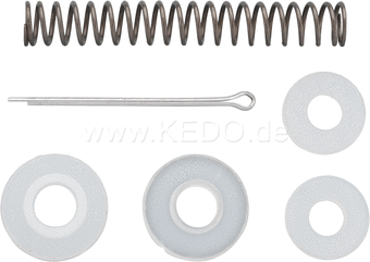 Kedo Small Part Kit for accelerator pump linkage for Mikuni Carburettor VM34SS, 6 Pcs. | 28363