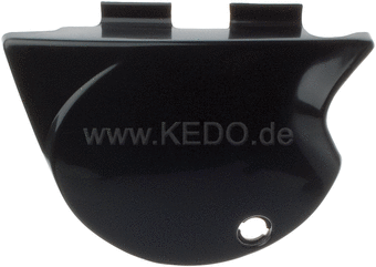 Kedo Replica Side Cover, Black, Left (without Decal) | 20029RP