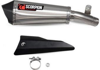 Scorpion / スコーピオンマフラー Serket Taper Slip-on Brushed Stainless Steel Sleeve (NON EU HOMOLOGATED) | RSI125SEO