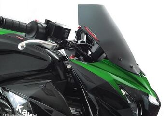 Powerbronze / パワーブロンズ ライトスクリーン フロストステルスグレー KAWASAKI Z800, 13-16 (320 MM) | 430-U147-019