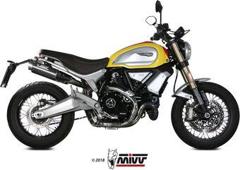 MIVV / ミヴマフラー SPORT 2 SLIP-ON Muffler GPpro CARBON For DUCATI SCRAMBLER 1100 | D.038.L2P