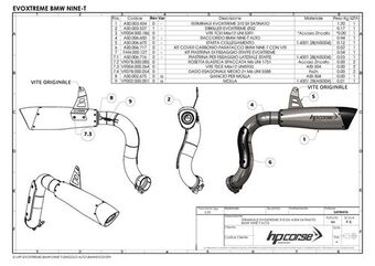 HP Corse / エイチピーコルセ  Evoxtreme 310mm Satin Exhaust | BMWEVO310THS-AB