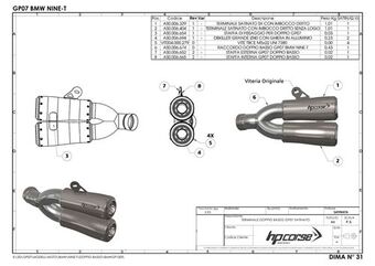 HP Corse / エイチピーコルセ  GP07 Satin Exhaust | BMWGP100TLS-AAB