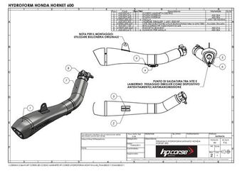HP Corse / エイチピーコルセ  Hydroform Satin Exhaust | HOHY1016-AB