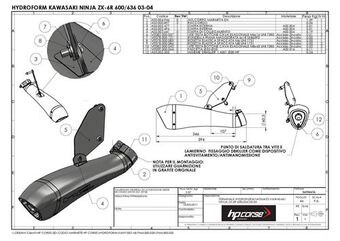 HP Corse / エイチピーコルセ  Hydroform Satin Exhaust | KAHY1007-AB