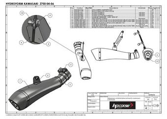HP Corse / エイチピーコルセ  Hydroform Black Exhaust | KAHY1015BLACK-AB