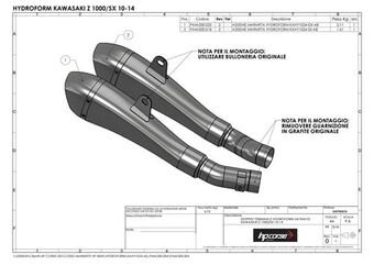 HP Corse / エイチピーコルセ  Hydroform Black Exhaust | KAHY1024BLACK-AB