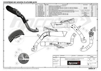 HP Corse / エイチピーコルセ  Evoxtreme 310mm Black Exhaust | MVEVO3103HB-AB