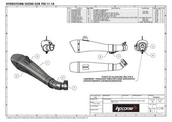 HP Corse / エイチピーコルセ  Hydroform Satin Exhaust | SUHY1013-AB