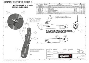 HP Corse / エイチピーコルセ  Hydroform Black Exhaust | TRHY1003BLACK-N-AB