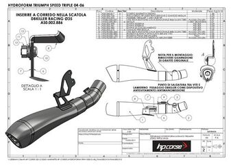 HP Corse / エイチピーコルセ  Hydroform Black Exhaust | TRHY1003BLACK-O-AB