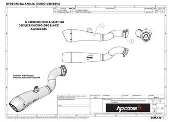 HP Corse / エイチピーコルセ  Hydroform Satin Exhaust | XAPHY1001S-N-AB