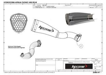 HP Corse / エイチピーコルセ  Hydroform-Corsa Short Satin Exhaust | XAPHY2001S-N-AB