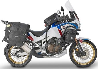 GIVI / ジビ Windscreen for Honda CRF1100L Africa Twin Adventure Sport, color clear, dim. HxW 58x41,5 cm, 5 cm higher than oe, fits oe headlight fairing | D1178ST