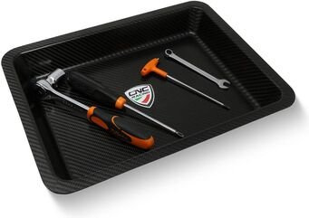 CNC Racing / シーエヌシーレーシング Tool tray - Carbon matt, Matt Carbon | GA011Y