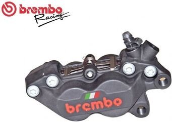Brembo / ブレンボ 右 フロントブレーキキャリパー ブラックチタニウム RED LOGO ITA FLAG P4-40C | 20516548