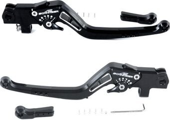 AC Schnitzer / ACシュニッツァー Brake and clutch lever adjustable AC S2 (set) R nineT from 2021 | S700005-H15-V15-006