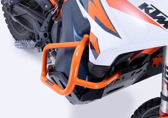 SW Motech Crash bar. Orange. KTM 790 Adv (23-), 890 Adv/R (22-). | SBL.04.918.10100/EB