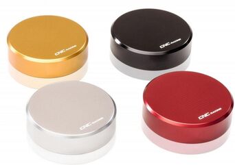 CNC Racing / シーエヌシーレーシング Rear Brake Fluid Reservoir Cap M46X4 - Streaks, シルバー | TF887S